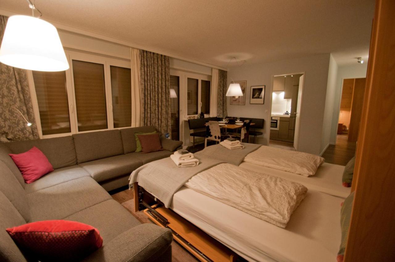 Haus Bodmen C, Apartment Edelweiss Zermatt Eksteriør billede