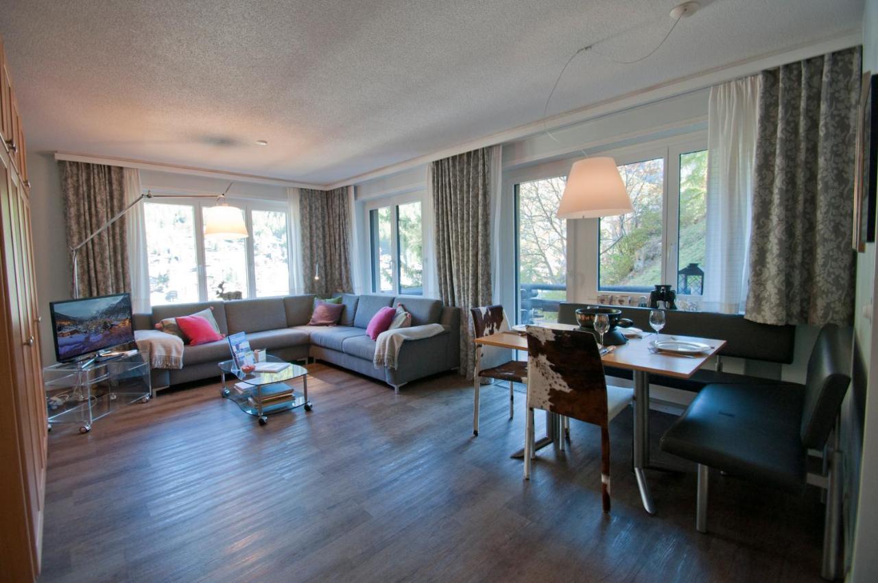 Haus Bodmen C, Apartment Edelweiss Zermatt Eksteriør billede